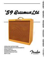 Fender 59-Bassman-LTD - Owners Manual